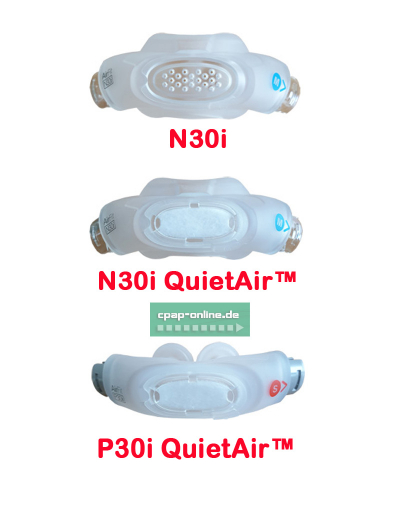 ResMed - AirFit P30i QuitAir™ - Nasenpolstermaske