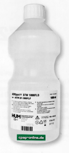 Sterilwasser - 1 Liter pro Flasche