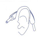 Ohrenpolster / Manschetten - f�r Sauerstoffnasenbrillen