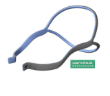 Resmed - AirFit P10 - Kopfband Grau/blau